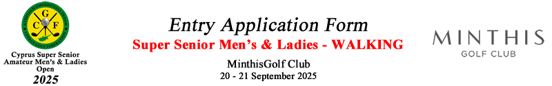 Cyprus Super Senior Amateur Men